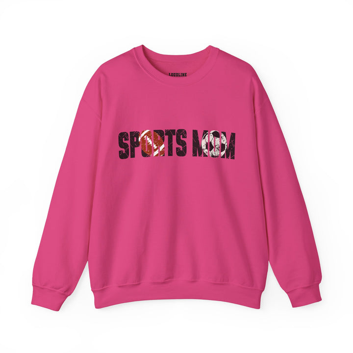 Sports Mom Unisex Adult Crewneck Sweatshirt