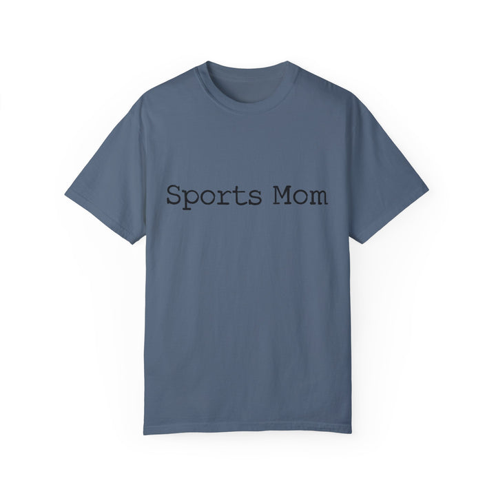 Sports Mom Unisex Adult Premium T-Shirt - Typewriter Design