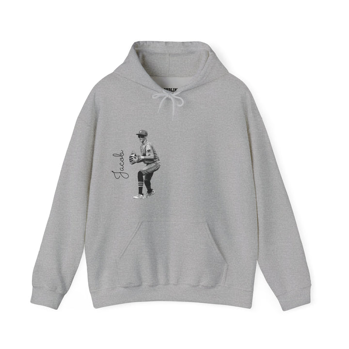 BW Picture w/Name Design - Unisex Adult Hoodie
