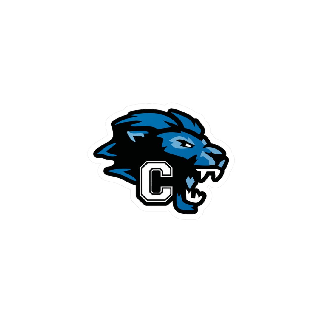 Canton Lions Football &amp; Cheer Kiss-Cut Vinyl Decals
