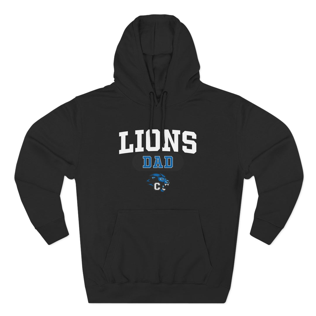 Canton Lions Football &amp; Cheer Unisex Adult Premium Hoodie Sweatshirt - Lions Relative Design