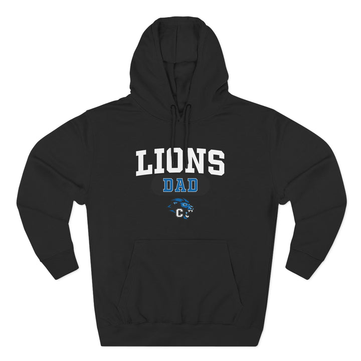 Canton Lions Football &amp; Cheer Unisex Adult Premium Hoodie Sweatshirt - Lions Relative Design