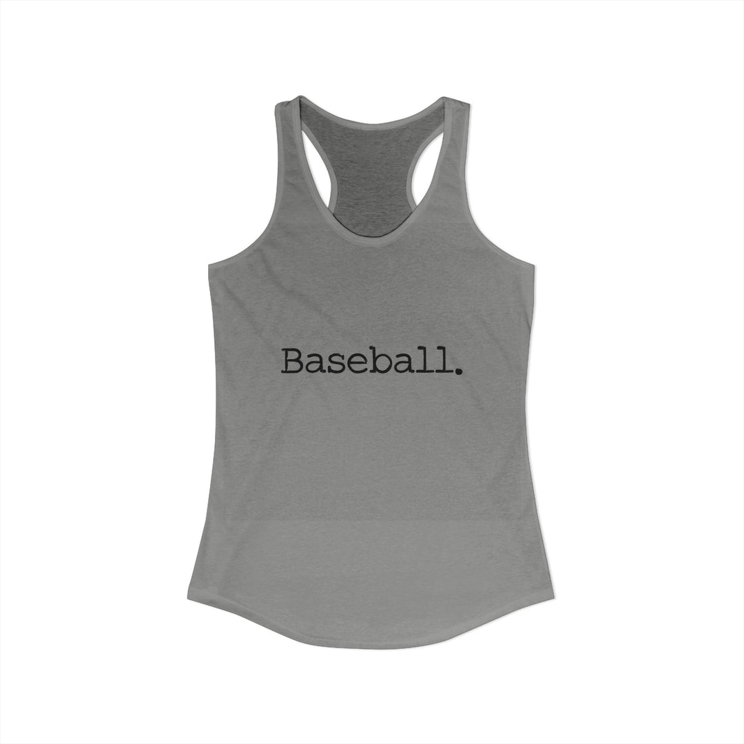 Typewriter Design Baseball Women&