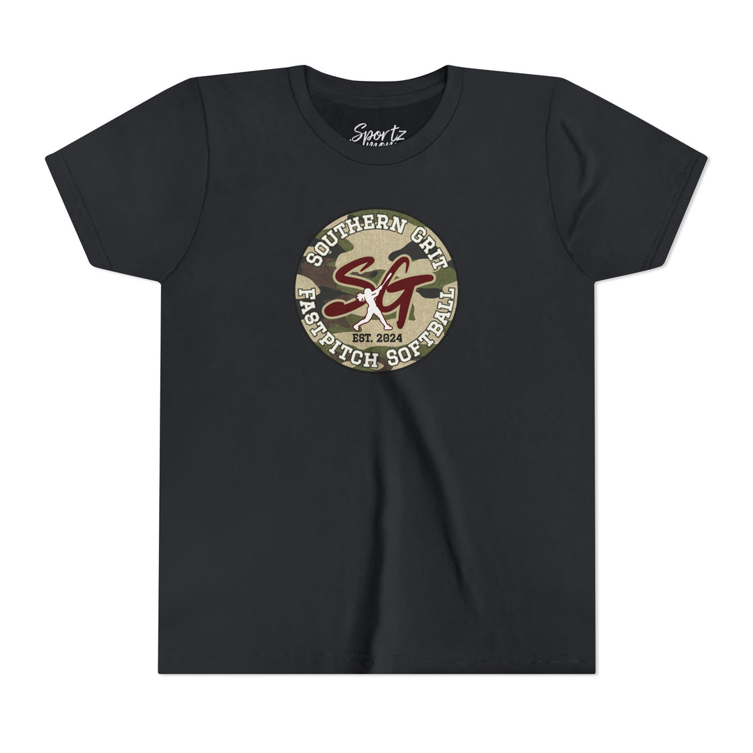 Southern Grit Unisex Youth Mid-Level T-Shirt w/Both Logos