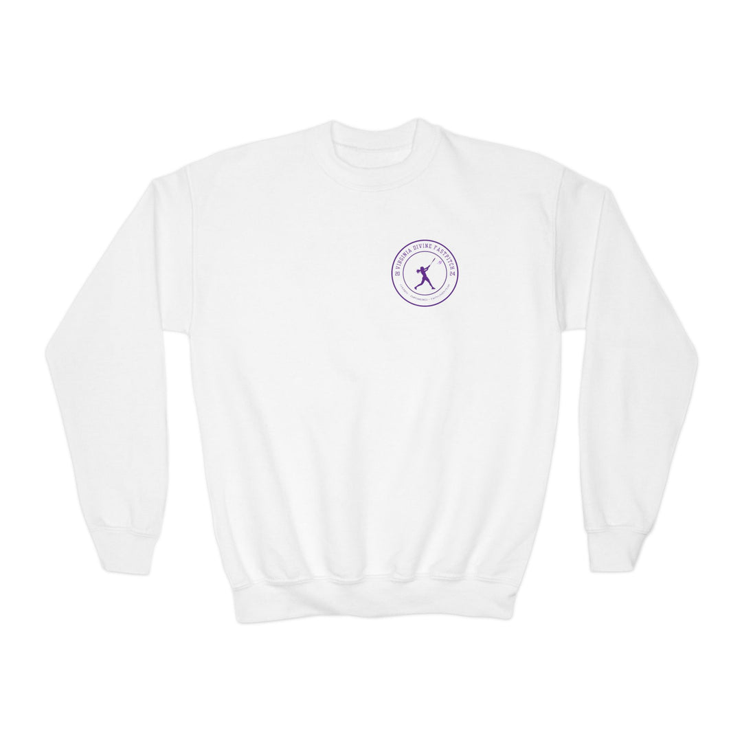 Virginia Divine Sports Unisex Youth Crewneck Sweatshirt