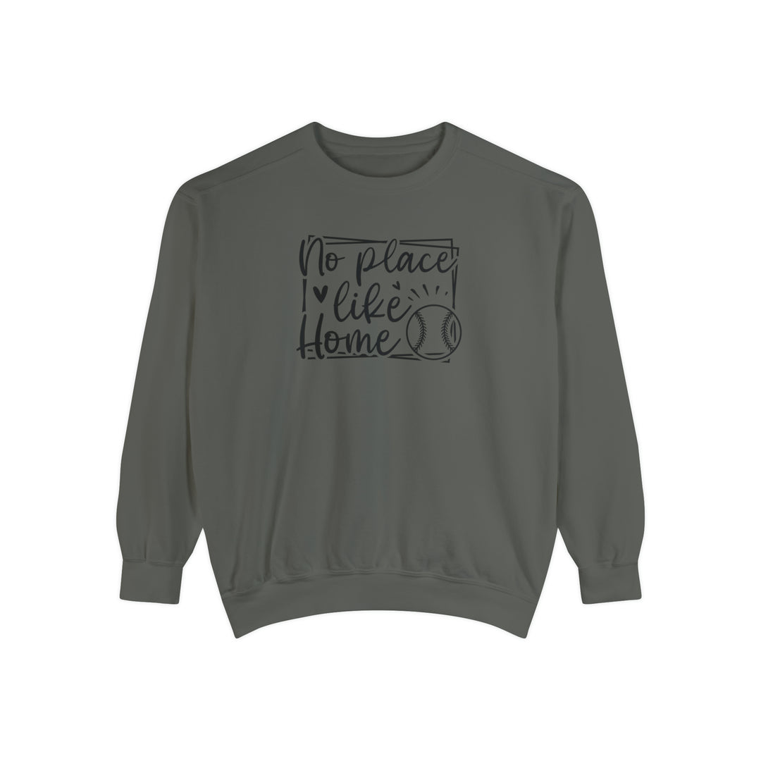 No Place Like Home Baseball Unisex Adult Premium Crewneck Sweatshirt