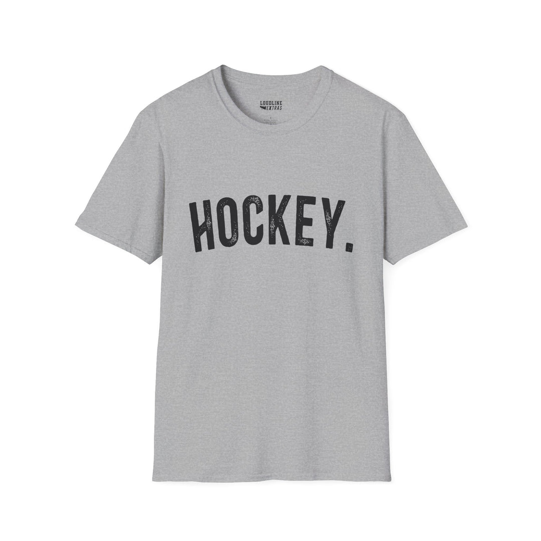 Rustic Design Hockey Unisex Adult T-Shirt