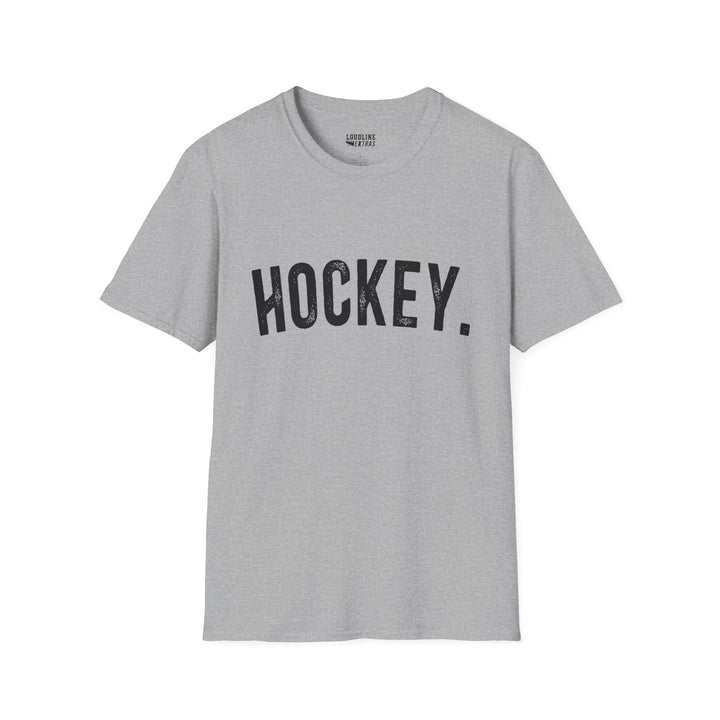 Rustic Design Hockey Unisex Adult T-Shirt
