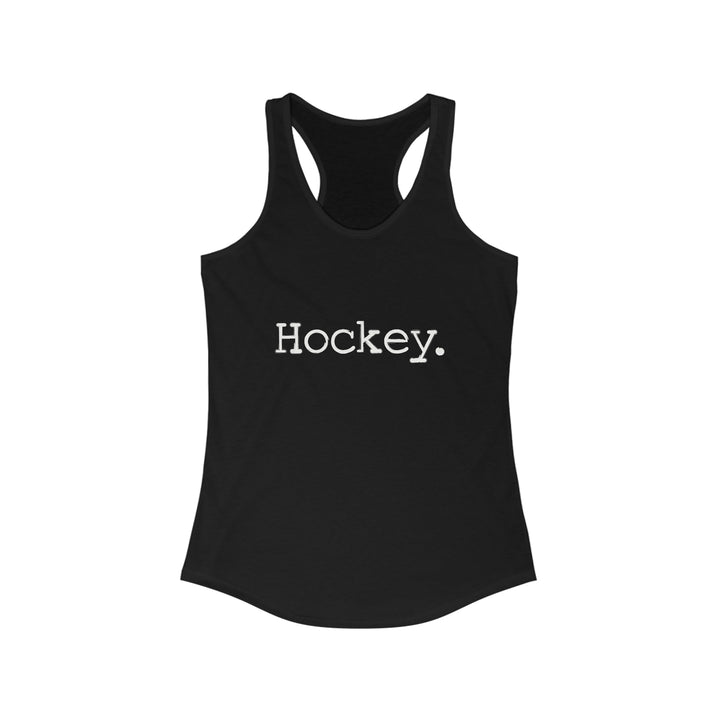 Typewriter Design Hockey Women&