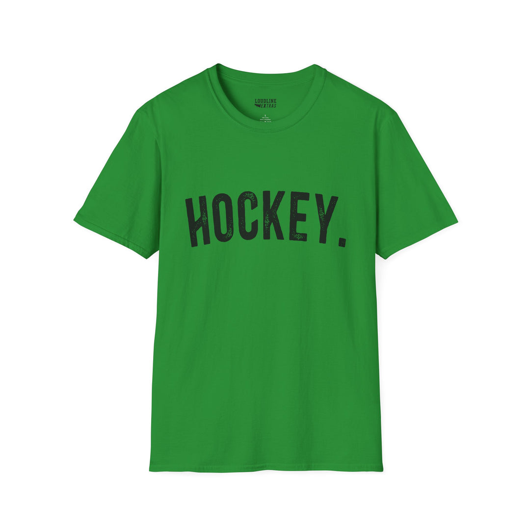 Rustic Design Hockey Unisex Adult T-Shirt