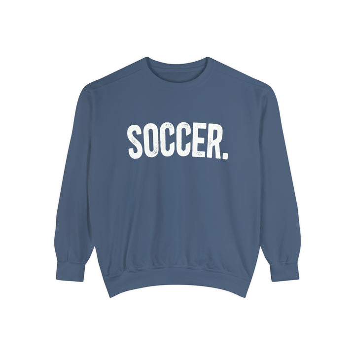 Rustic Design Soccer Unisex Adult Premium Crewneck Sweatshirt
