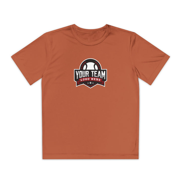 Unisex Youth Moisture Wicking T-Shirt Color Options 1
