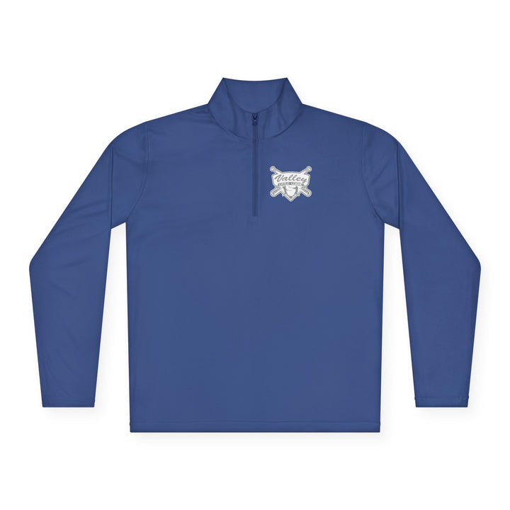 Valley Little League Unisex Adult Long Sleeve Quarter-Zip Pullover