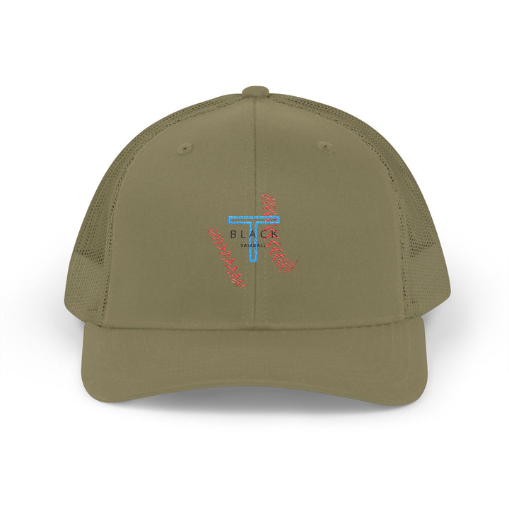 T-Black Dugout Unisex Richardson Snapback Hat (Embroidered)