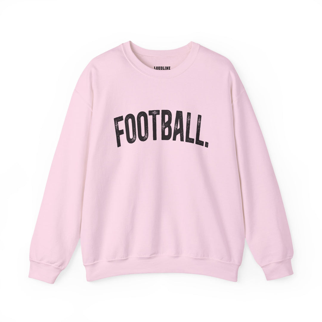 Rustic Design Football Unisex Adult Crewneck Sweatshirt