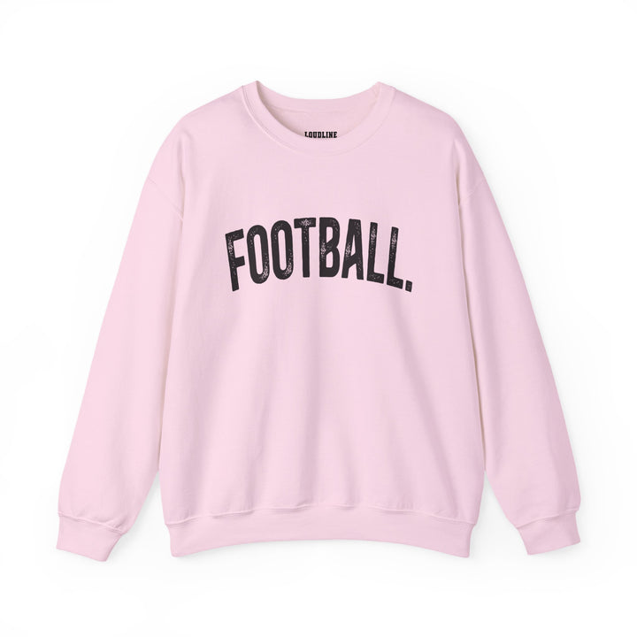 Rustic Design Football Unisex Adult Crewneck Sweatshirt