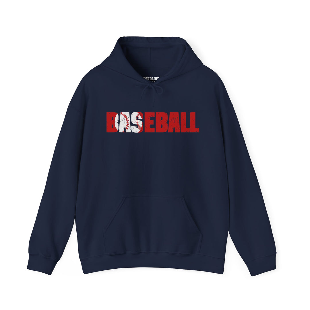 Baseball Unisex Adult Hooded Sweatshirt