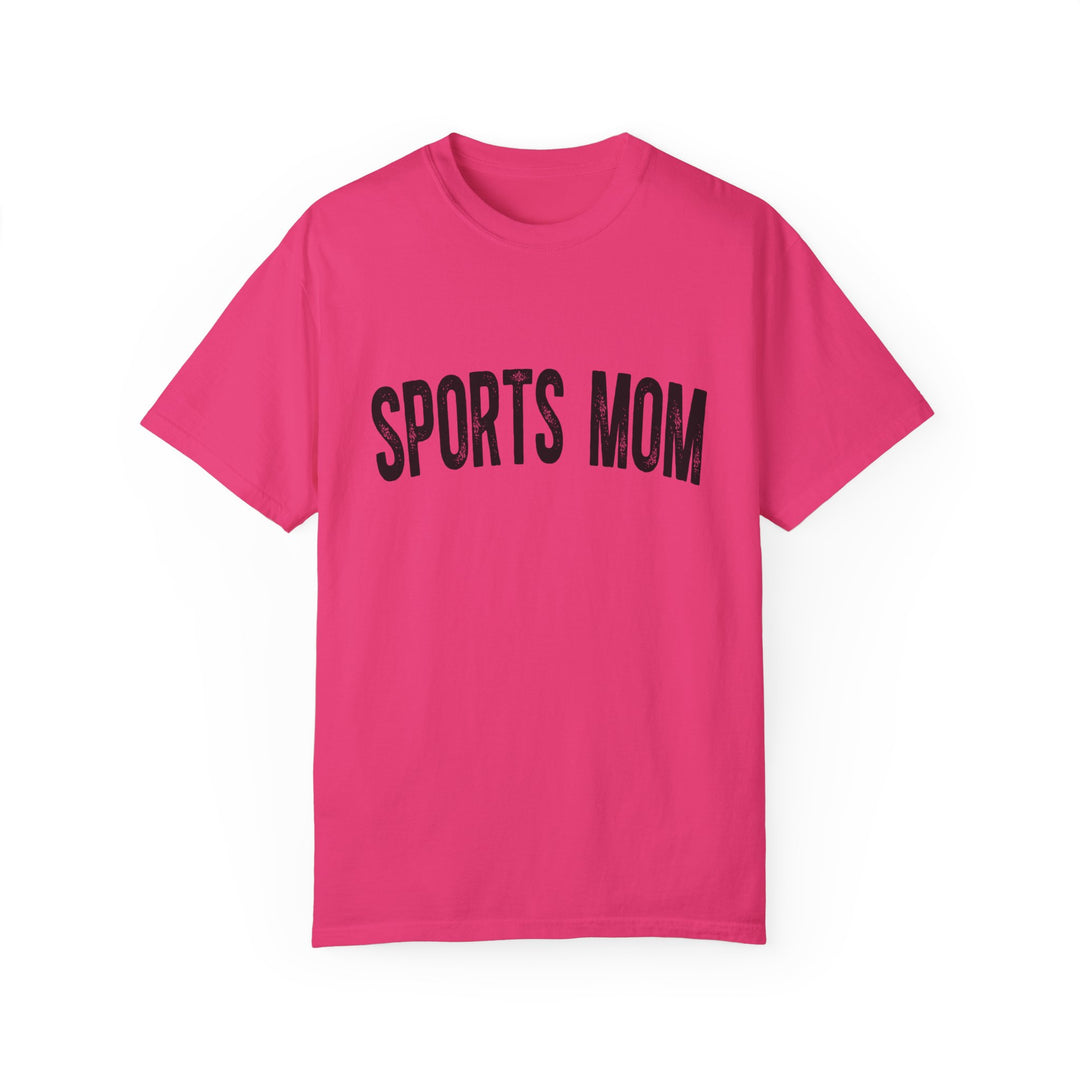 Sports Mom Unisex Adult Premium T-Shirt - Rustic Design