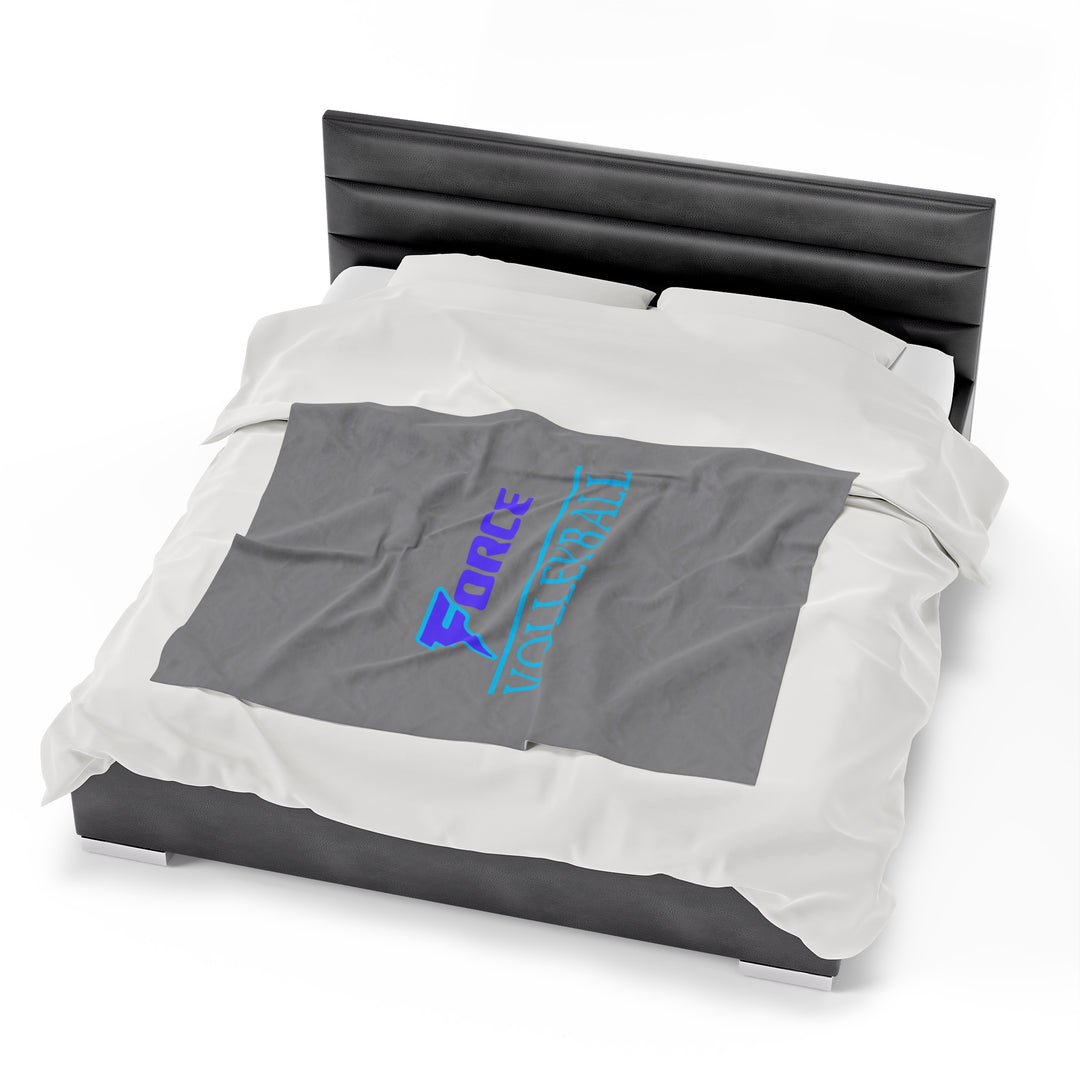 Force Volleyball Club Velveteen Plush Blanket