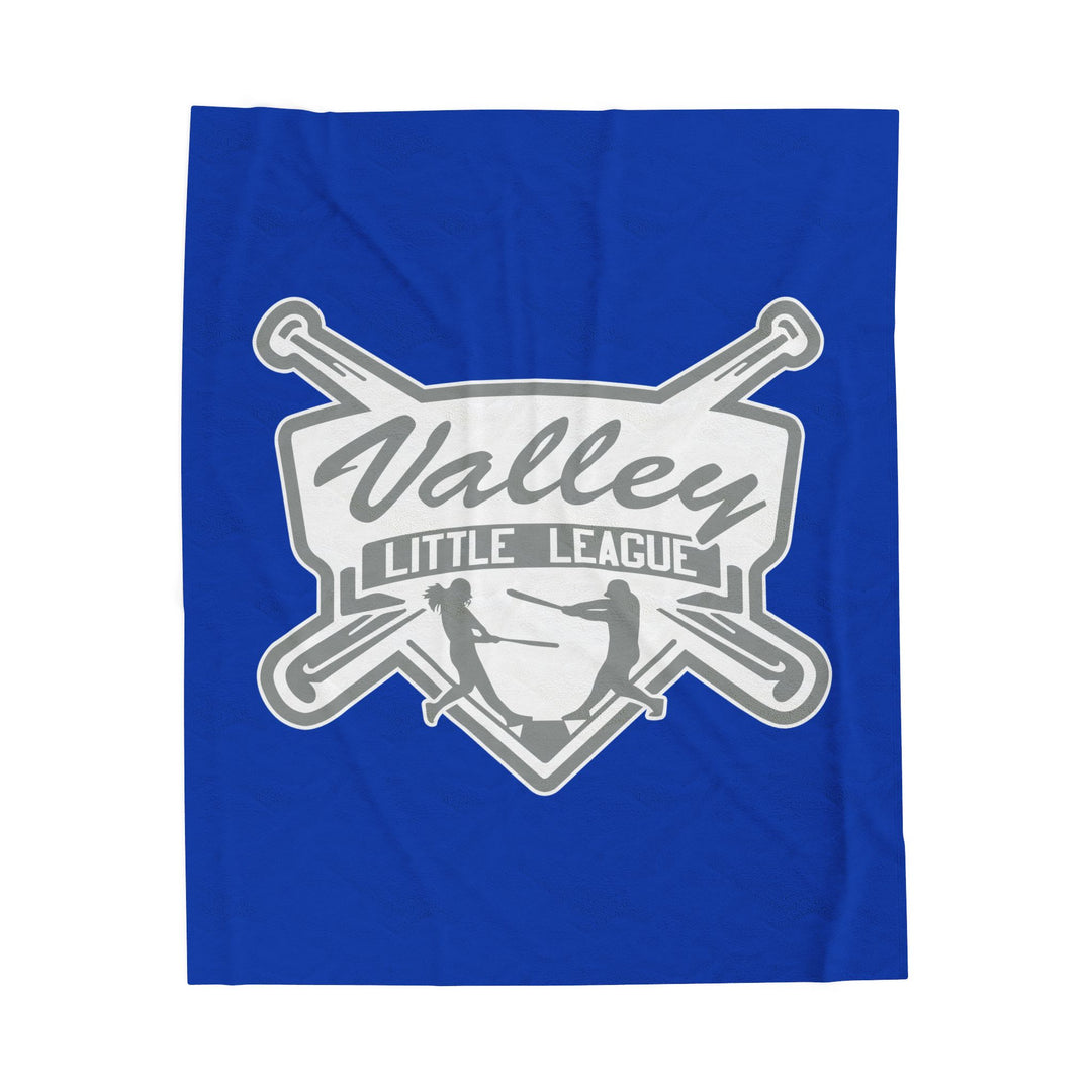 Valley Little League Velveteen Plush Blanket