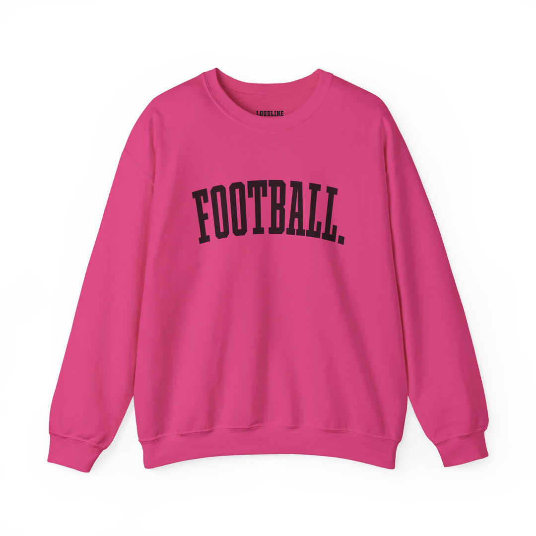 Tall Design Football Unisex Adult Crewneck Sweatshirt