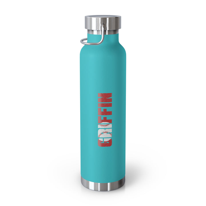 Custom Name Copper Vacuum Insulated Bottle 22oz (Water Bottle)