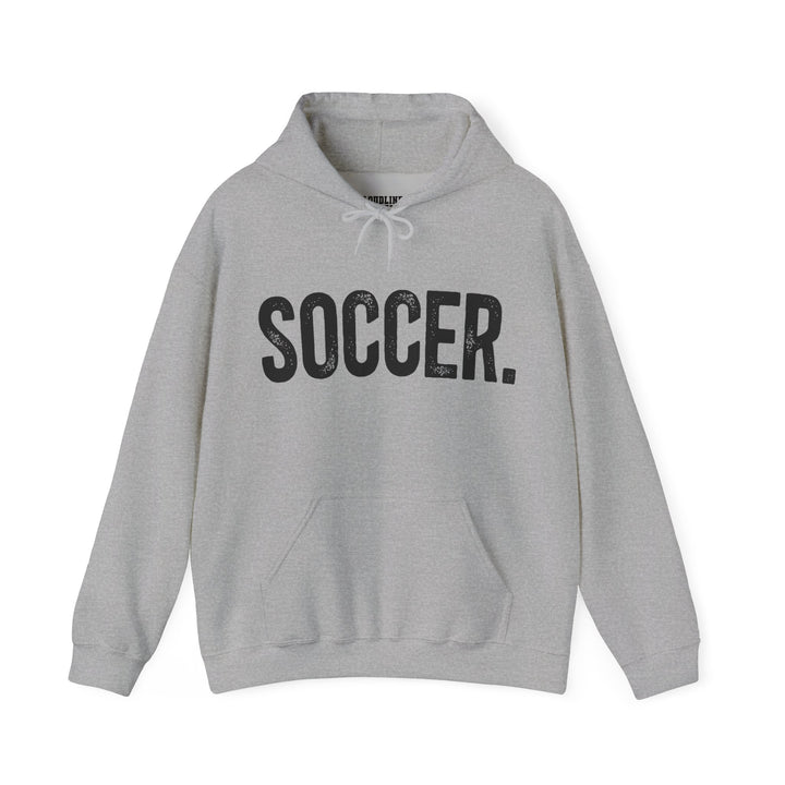 Rustic Design Soccer Unisex Adult Hooded Sweatshirt