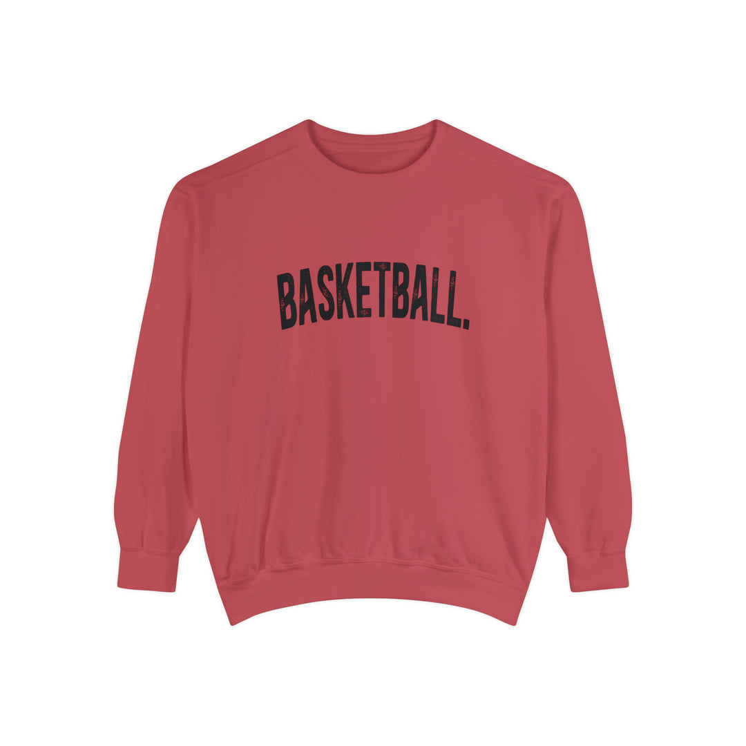 Rustic Design Basketball Unisex Adult Premium Crewneck Sweatshirt