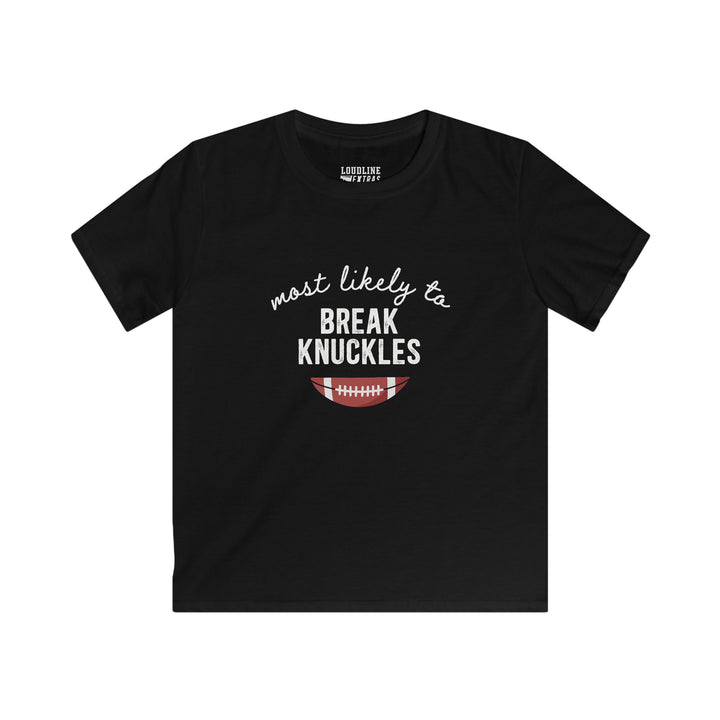 Most Likely To Football Unisex Youth T-Shirt