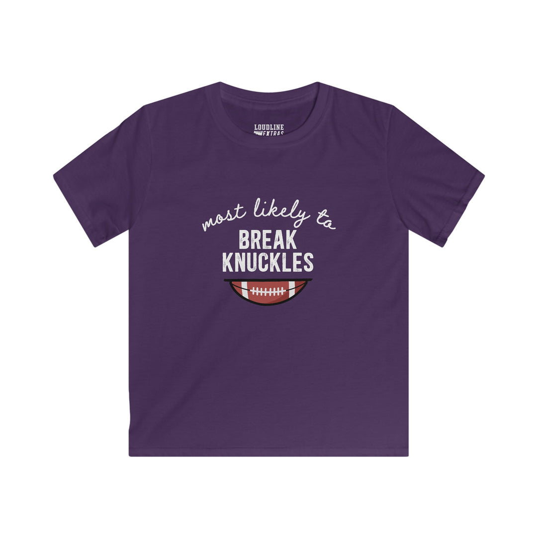 Most Likely To Football Unisex Youth T-Shirt