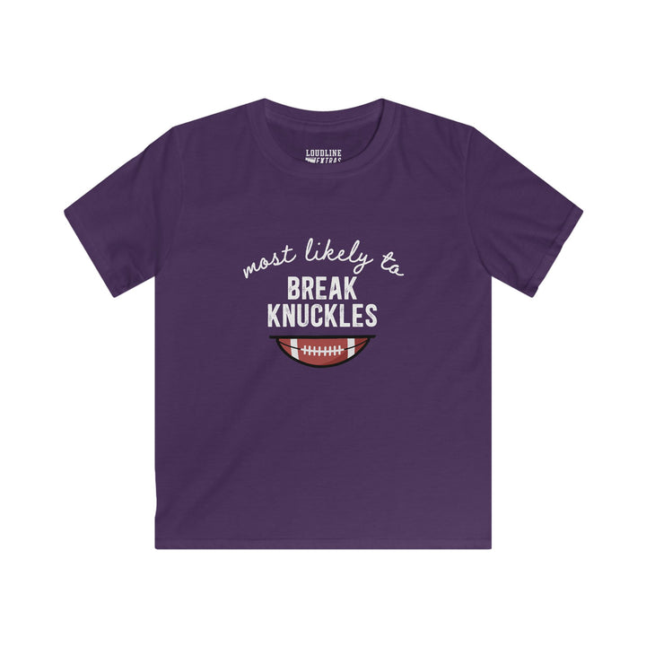 Most Likely To Football Unisex Youth T-Shirt