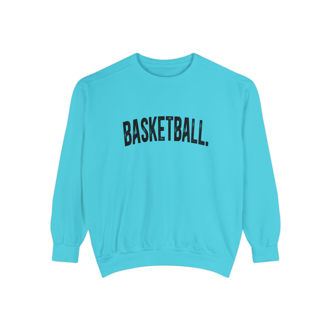 Rustic Design Basketball Unisex Adult Premium Crewneck Sweatshirt