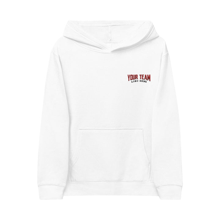 Unisex Youth Premium Fleece Hoodie - Embroidered