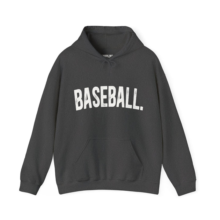 Rustic Design Baseball Unisex Adult Hooded Sweatshirt