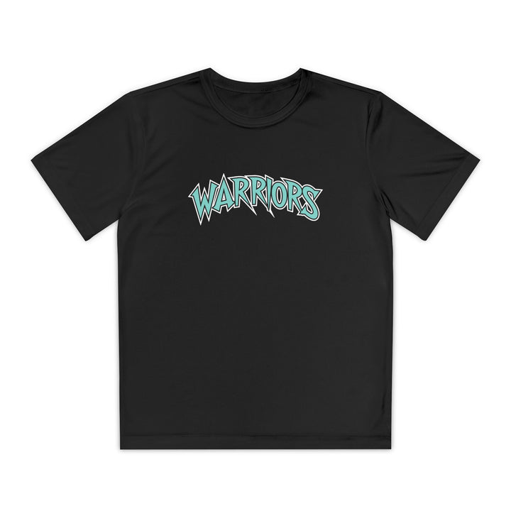 Warriors Unisex Youth Moisture Wicking T-Shirt