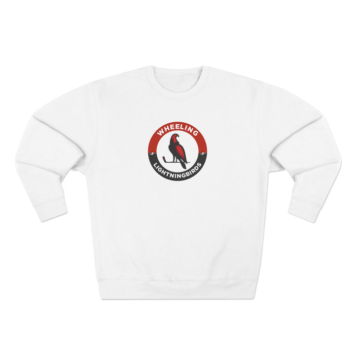 Wheeling Lightningbirds Unisex Adult Mid-Level Crewneck Sweatshirt