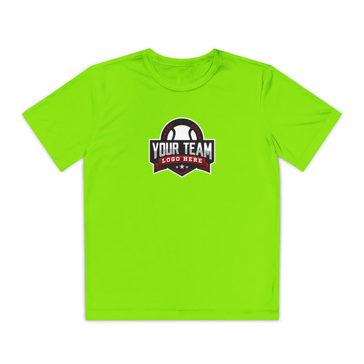 Unisex Youth Moisture Wicking T-Shirt Color Options 1