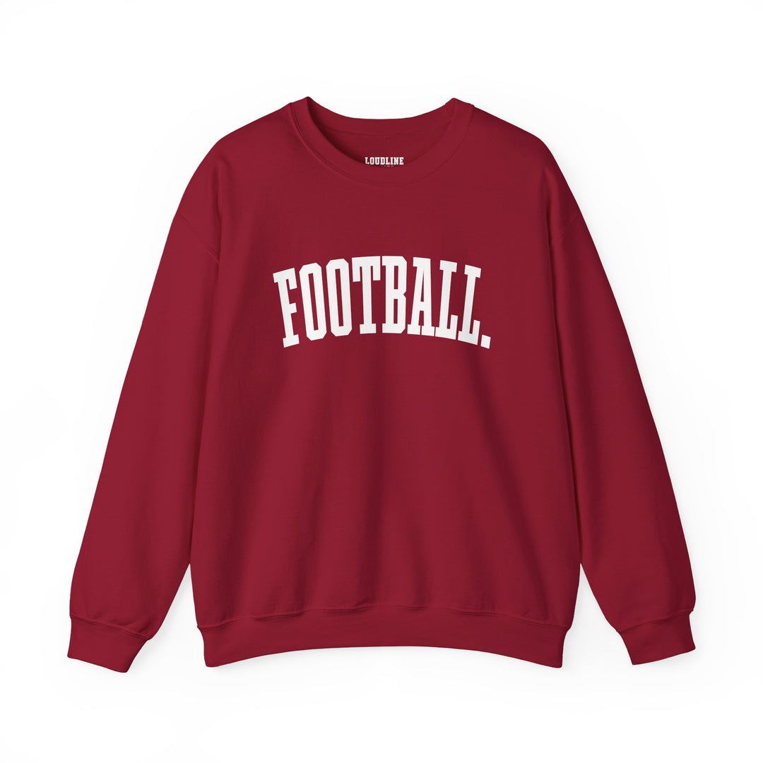 Tall Design Football Unisex Adult Crewneck Sweatshirt