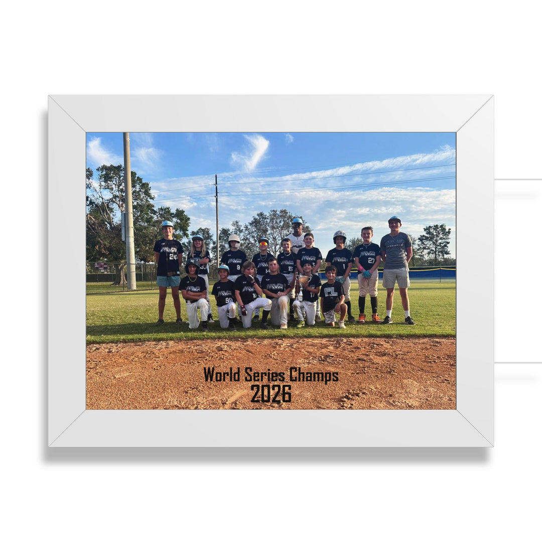 Coach/Team Custom Picture Framed Art
