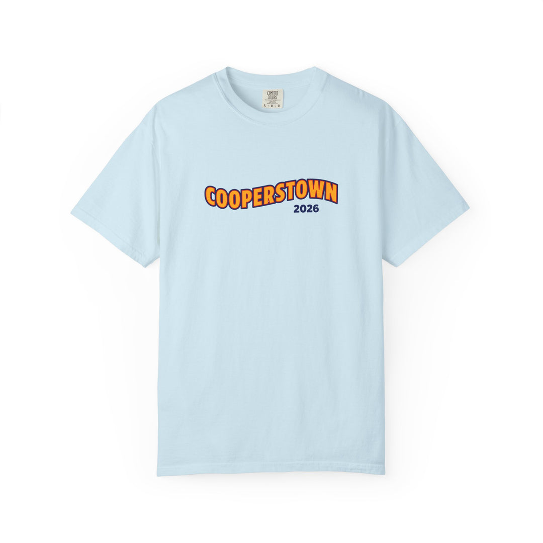 Cooperstown Picture Wavy Name Front &amp; Back Design - Unisex Adult Premium Apparel