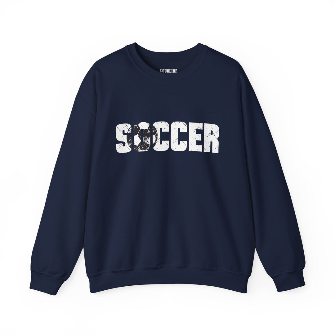 Soccer Unisex Adult Crewneck Sweatshirt