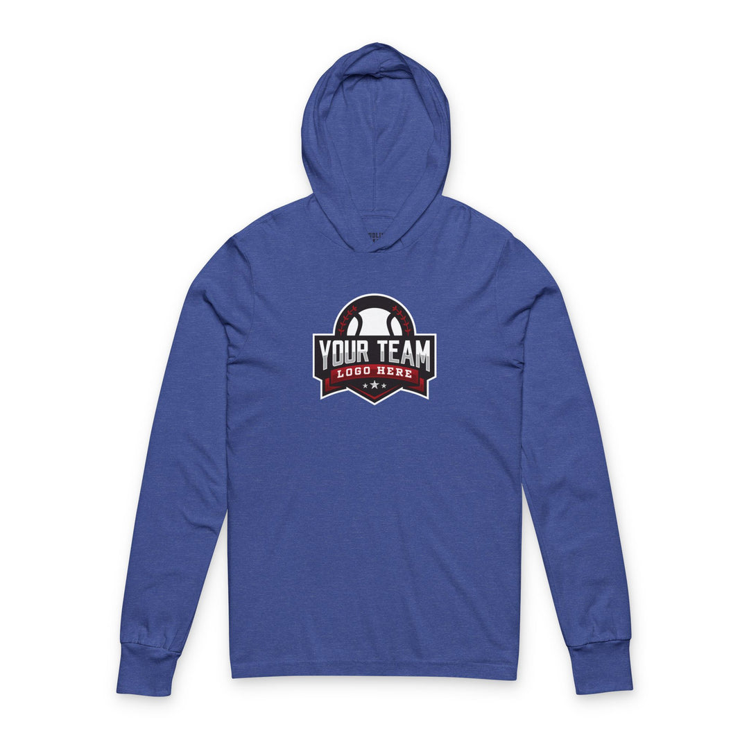 Unisex Adult Hooded Long Sleeve Shirt