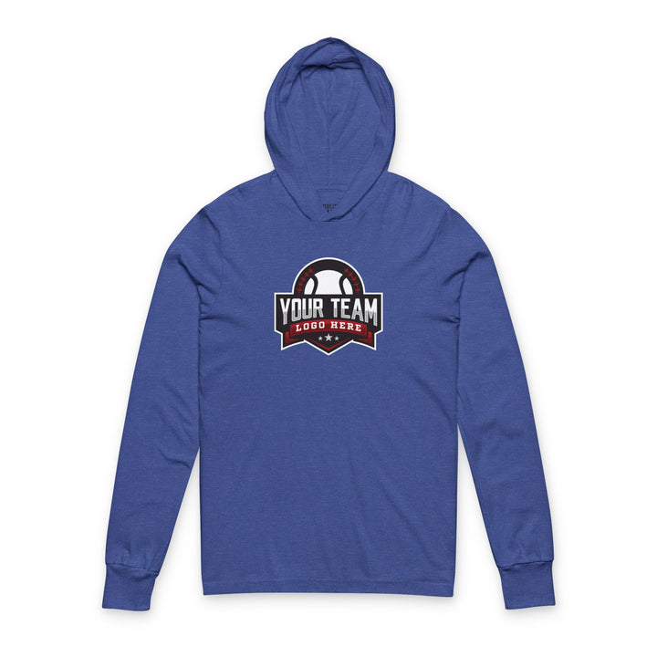 Unisex Adult Hooded Long Sleeve Shirt