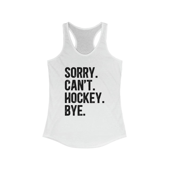 Sorry Can&