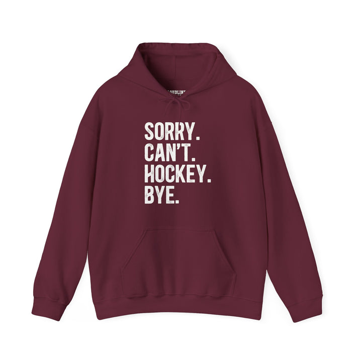Sorry Can&