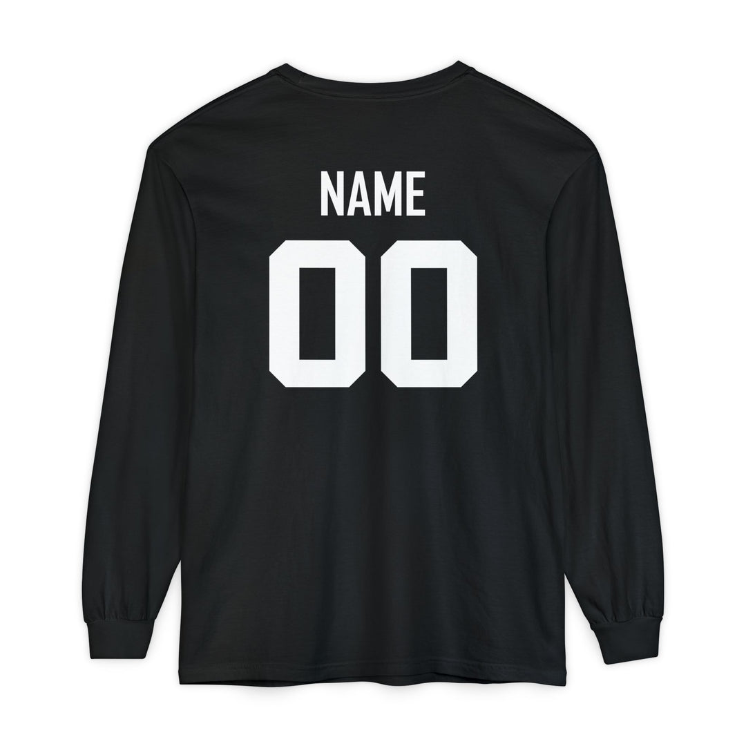 Canton Lions Football &amp; Cheer Unisex Adult Premium Long Sleeve - Big C Design