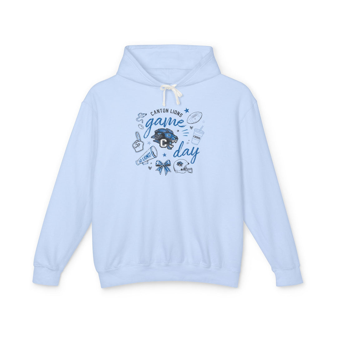 Canton Lions Football &amp; Cheer Unisex Adult Premium Hoodie Sweatshirt - Game Day Design