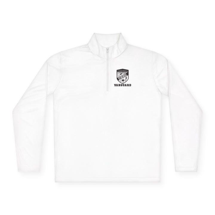 College Station Soccer Club Vanguard Unisex Adult Long Sleeve Quarter-Zip Pullover