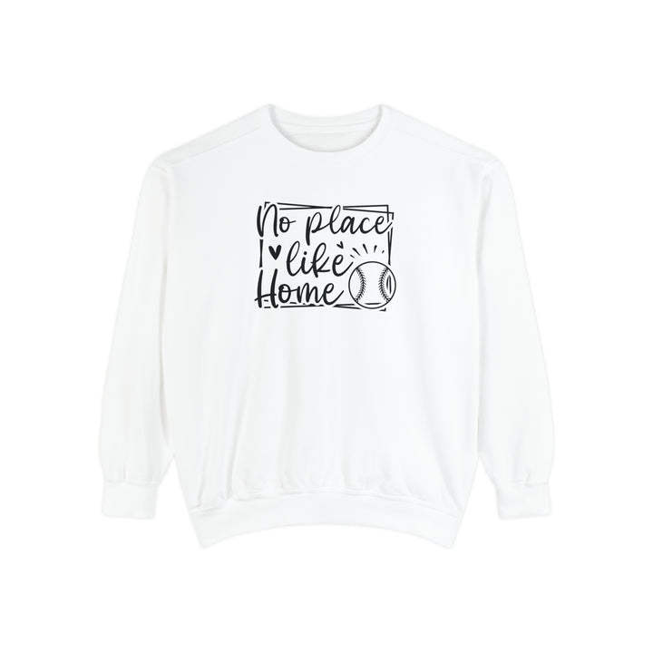 No Place Like Home Baseball Unisex Adult Premium Crewneck Sweatshirt