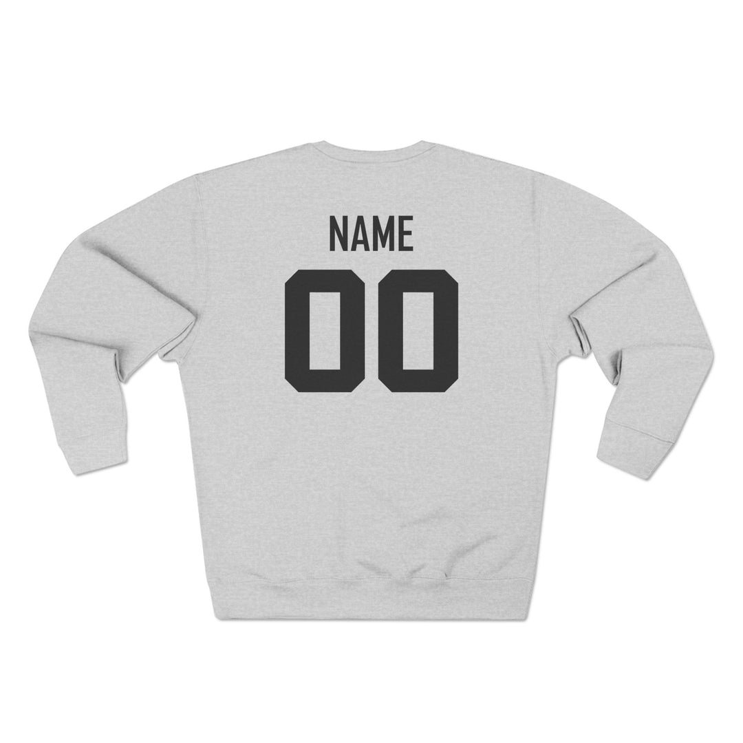 Canton Lions Football &amp; Cheer Unisex Adult Premium Crewneck Sweatshirt - Big C Design